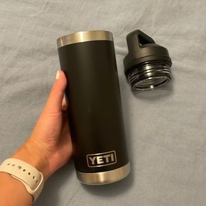 Black Yeti Water Bottle